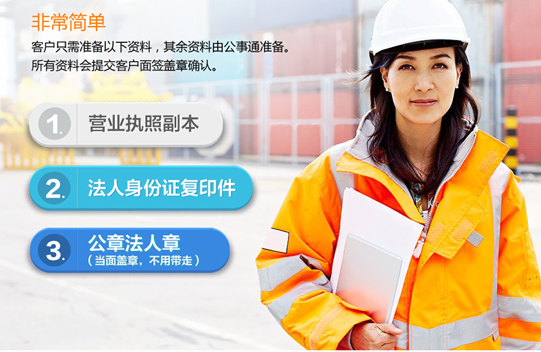 办理进出口权所需资料